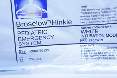 CareFusion 7700WIN Broselow/Hinkle Intubation Module White (x) - Pack of 2